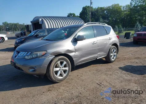 2010 Nissan Murano Sl from USA, damaged, VIN JN8AZ1MW1AW128958
